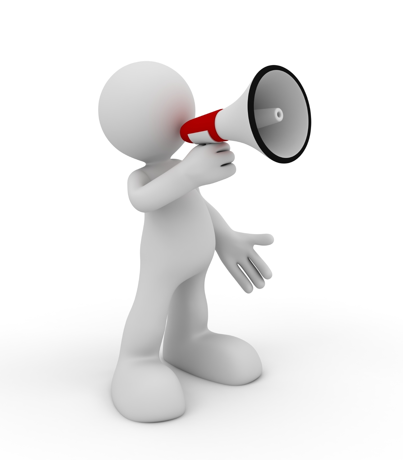 clipart man with megaphone - photo #38